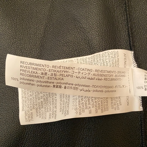 Zara Long Faux Fur Jacket. Fitted Evening Coat w pockets. Shawl Collar NWOT - Picture 7 of 7